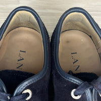 Lanvin Sneakers, Herre 'Navy Suede' Mat Toe (42) 😩