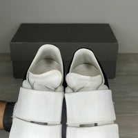 Alexander McQueen Sneakers, 'Hvid Læder' Oversized (37)🕊️