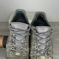 Balenciaga Sneakers, 'Grå Læder' Arena (39) 🐺