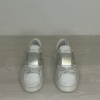 Valentino Sneakers, 'Guld Stripe' Open (39)