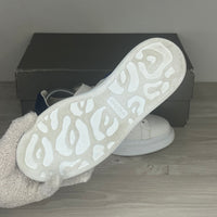 Alexander McQueen Sneakers, Herre 'Hvid' Ruskind Blå Hæl Oversized (39) 🔵