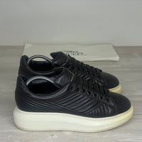 Alexander McQueen Sneakers, Herre 'Sort' Læder Oversized (42) 🎼