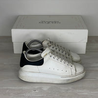 Alexander McQueen Sneakers, 'Hvid Læder' Oversized (37) 🤍