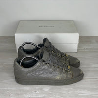 Balenciaga Sneakers, 'Grå Læder' Arena (39) 🐺