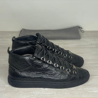 Balenciaga Sneakers, Herre 'Sort' Arena High Tops (43) ♟️