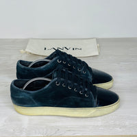 Lanvin Sneakers, 'Sort' Lak Toe (43) 🐻