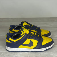 Nike Sneakers, Herre 'Gul / Blå' Dunk Low Michigan (44) 🔅