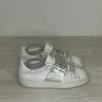 Valentino Sneakers, 'Guld Stripe' Open (39)