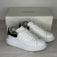 Alexander McQueen Sneakers, 'Hvid Læder' Oversized (38.5) 🐼