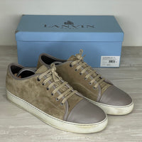 Lanvin Sneakers, Herre 'Beige' Mat Toe (45) 🏀