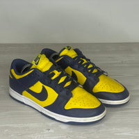 Nike Sneakers, Herre 'Gul / Blå' Dunk Low Michigan (44) 🔅