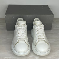 Alexander McQueen Sneakers, Herre Oversized 'Hvid' Læder (42) 🪩