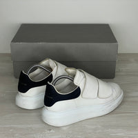 Alexander McQueen Sneakers, 'Hvid Læder' Oversized (37)🕊️