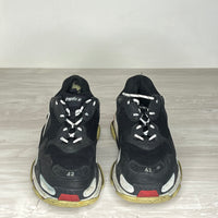 Balenciaga Sneakers, Herre 'Black' Tripple S (42)