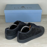 Lanvin Sneakers, Herre 'Navy / Mørke Blå' Sort Ruskind Mat Toe (39) 🚎