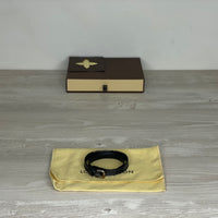 Louis Vuitton Armbånd, Herre Sign It 'Sort' LV Damier Canvas Læder (OneSize) 🎩