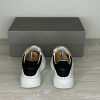 Alexander McQueen Sneakers, 'Hvid Læder' Oversized (37)🕊️