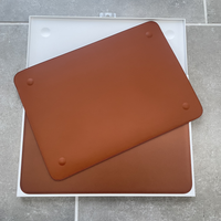 Apple Sleeve, Macbook Pro 15" Læder-sleeve (Saddle Brown) 💻