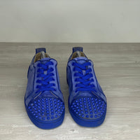 Christian Louboutin Sneakers, Herre 'Blå' Ruskind Atlantic (40.5) 🔵