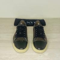 Lanvin Sneakers, Herre 'Elephant Grey' Lak Toe (41) 🎉