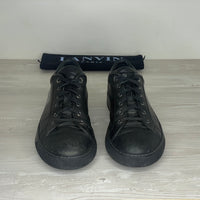 Lanvin Sneakers, Herre 'Sort' Læder Lanvin Tekst (44) 🌊