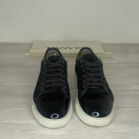 Lanvin Sneakers, Herre 'Sort' Ruskind Lak Toe (43) ⛳️