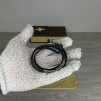 Louis Vuitton Armbånd, Herre Sign It 'Sort' LV Damier Canvas Læder (OneSize) 🎩