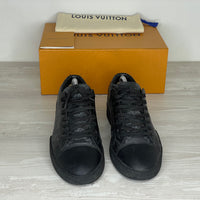 Louis Vuitton Sneakers, Herre Match Up 'Sort' Læder Canvas (40.5) ❗️