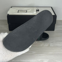 Gucci Sandaler, Herre Pursuit 'Sort' Flip Flop (41) 🩴