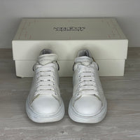 Alexander McQueen Sneakers, 'Hvid Læder' Oversized (38.5) 🚦