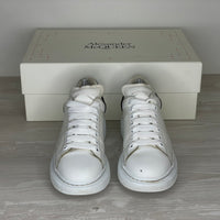 Alexander McQueen Sneakers, 'Hvid Læder' Oversized (38.5) 🐼