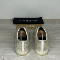 Lanvin Sneakers, Herre 'Beige' Mat Toe (42) 🥯