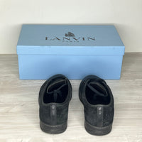 Lanvin Sneakers, Herre 'Black' Mat Toe (40)