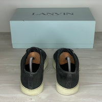 Lanvin Sneakers, Herre 'Sort' Ruskind Lak Toe (40) 🧽