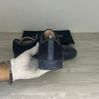Lanvin Sneakers, Herre 'Navy Suede' Mat Toe (42) 😩