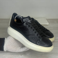 Alexander McQueen Sneakers, Herre 'Sort' Læder Oversized (42) 🎼