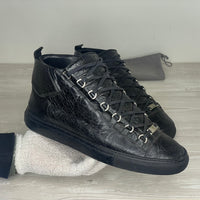 Balenciaga Sneakers, Herre 'Sort' Arena High Tops (43) ♟️
