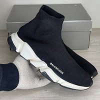 Balenciaga Sneakers, Herre 'Sort' Speed Trainers (44) 🎩