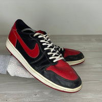 Nike Sneakers, Jordan 1 Retro Low 'Bred' (2015) (47.5) 🥫