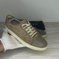 Lanvin Sneakers, Herre 'Beige Suede' Mat Toe (42) 🍂