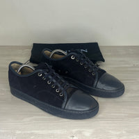 Lanvin Sneakers, Herre 'Navy Suede' Mat Toe (42) 😩
