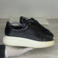 Alexander McQueen Sneakers, Herre 'Sort' Læder Oversized (42) 🎼