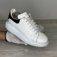 Alexander McQueen Sneakers, 'Hvid Læder' Oversized (43) 😎
