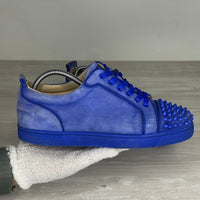 Christian Louboutin Sneakers, Herre 'Blå' Ruskind Atlantic (40.5) 🔵