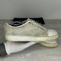 Lanvin Sneakers, Herre 'Beige' Mat Toe (42) 🥯