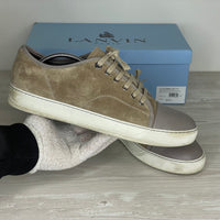 Lanvin Sneakers, Herre 'Beige' Mat Toe (45) 🏀
