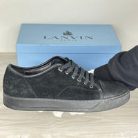 Lanvin Sneakers, Herre 'Black' Mat Toe (40)