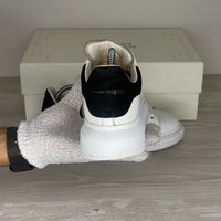 Alexander McQueen Sneakers, 'Hvid Læder' Oversized (38.5) 🐼