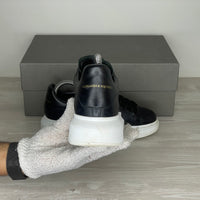 Alexander McQueen Sneakers, 'Sort Læder' Oversized (36.5) 🐼