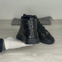 Balenciaga Sneakers, Herre 'Sort' Arena High Tops (43) ♟️